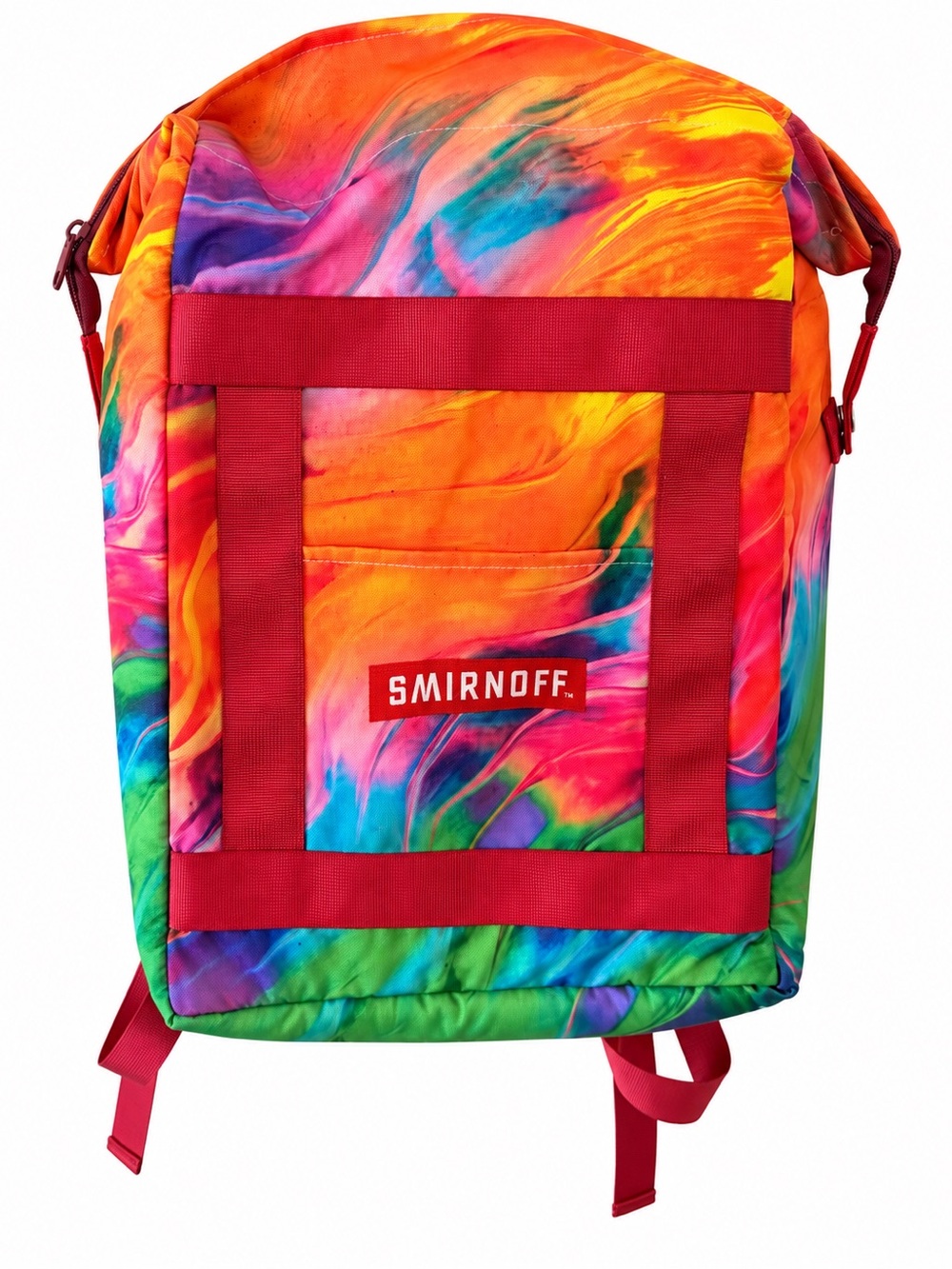 Smirnoff Cooler Tie Die Backpack